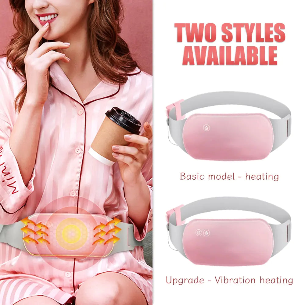 Electric Heated Hot Compress Belt Massager 2