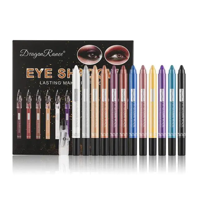 12 Colors Eyeshadow Pencil Set 2