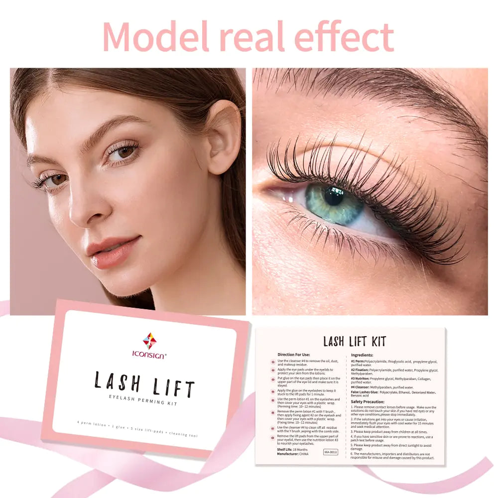 Dropshipping ICONSIGN Lash Lift Kit Lifiting Eyelash 2